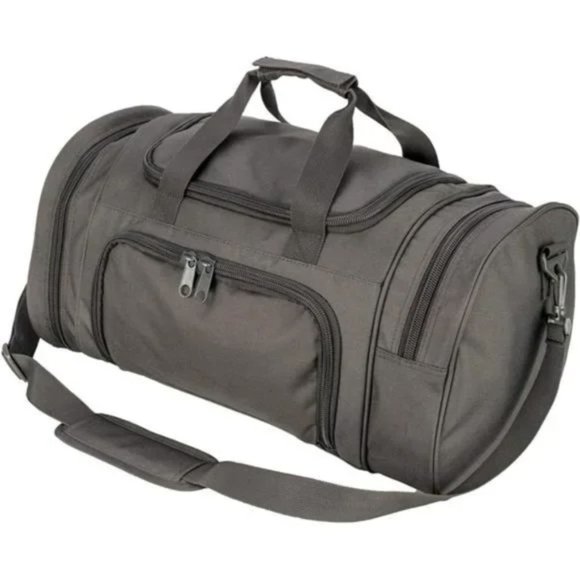 New Outdoor Small Duffel Bag for Men Grey - Picture 1 of 7